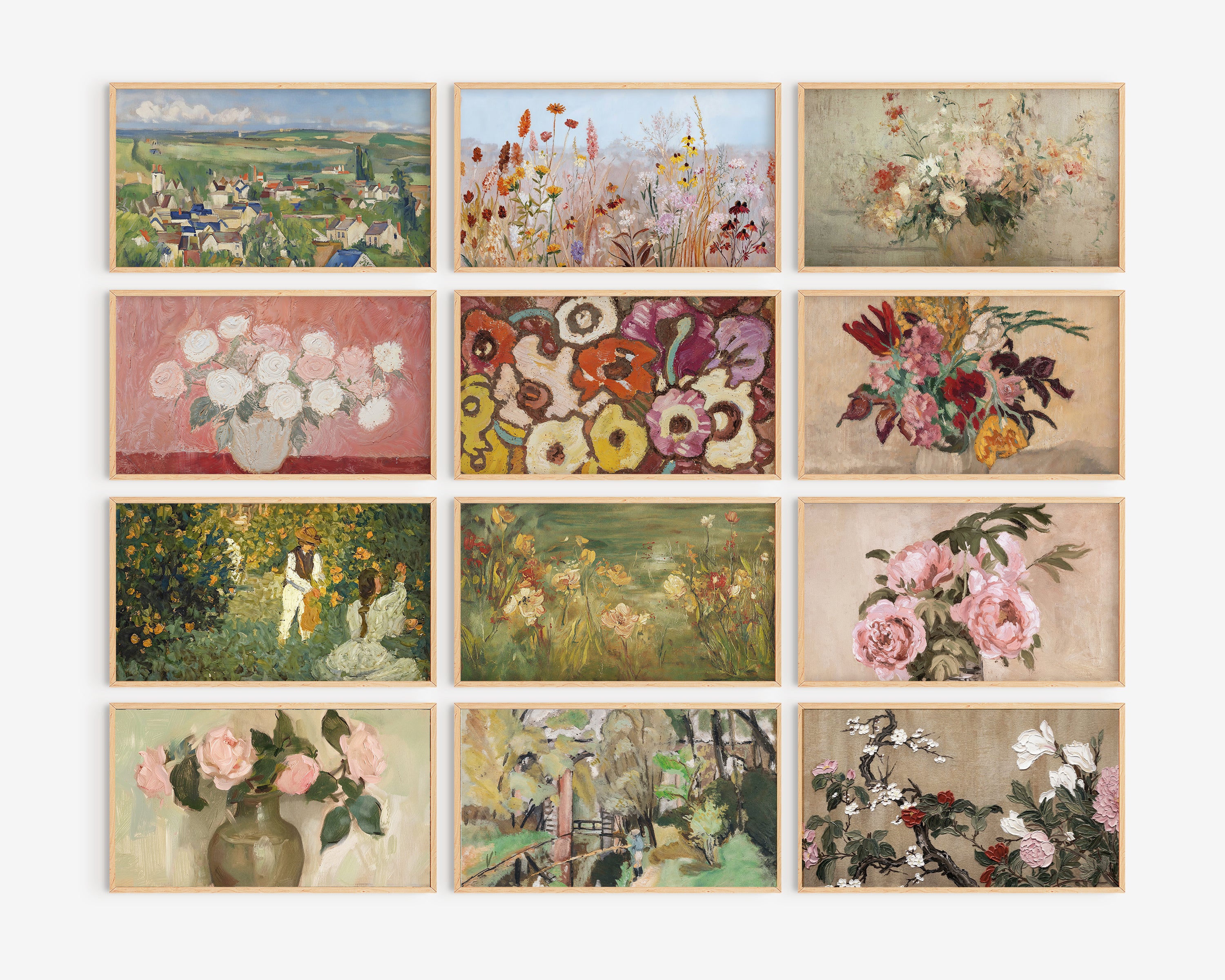 Samsung Frame tv art, bundle set of 100