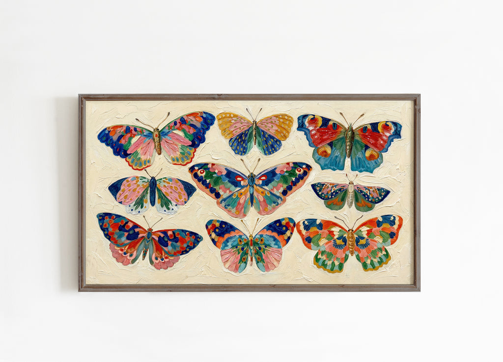 Butterflies Frame TV Art