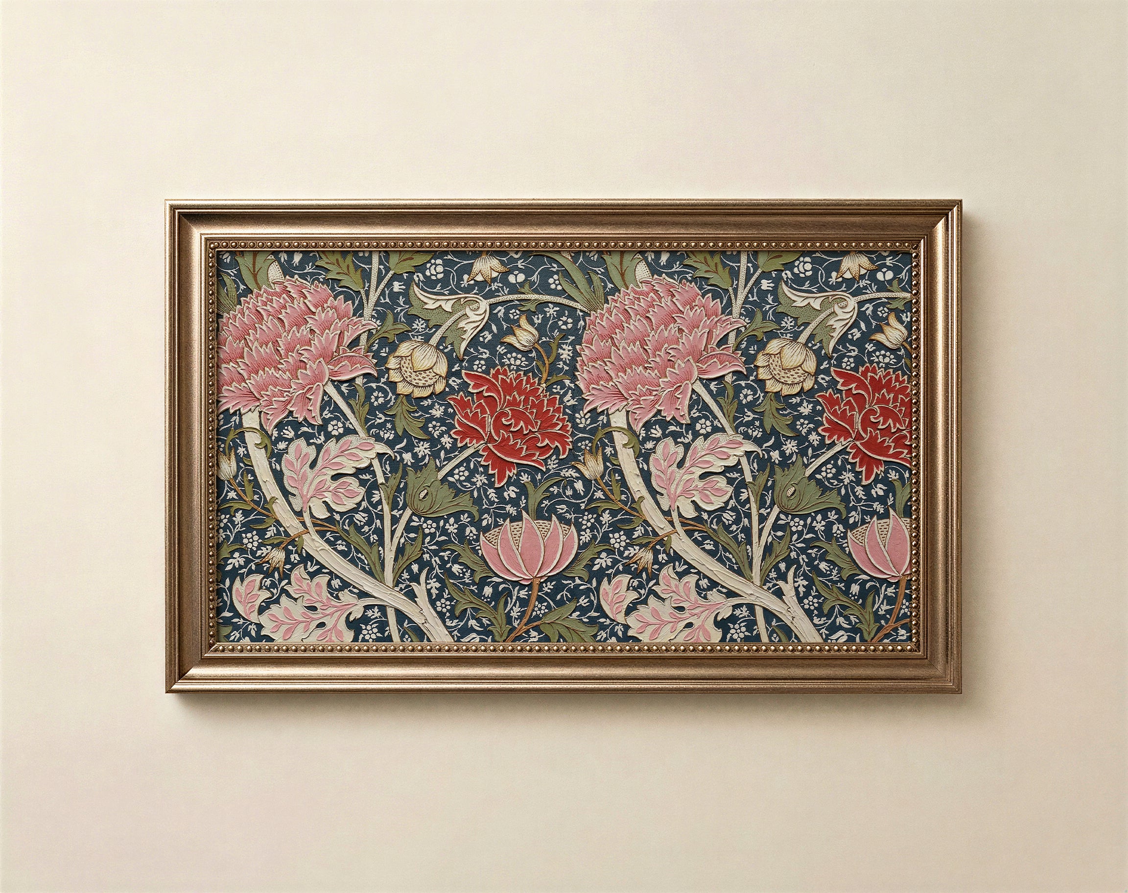 Floral Frame TV Art