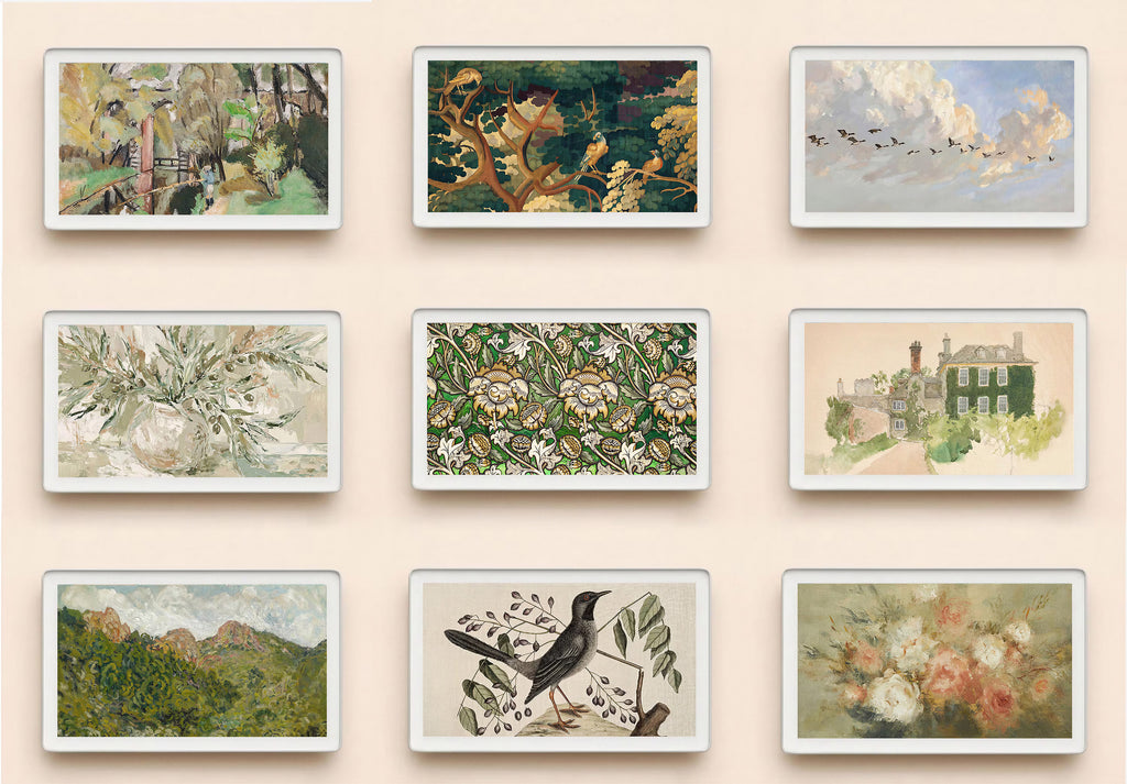 Skylight calendar art, bundle set of 100