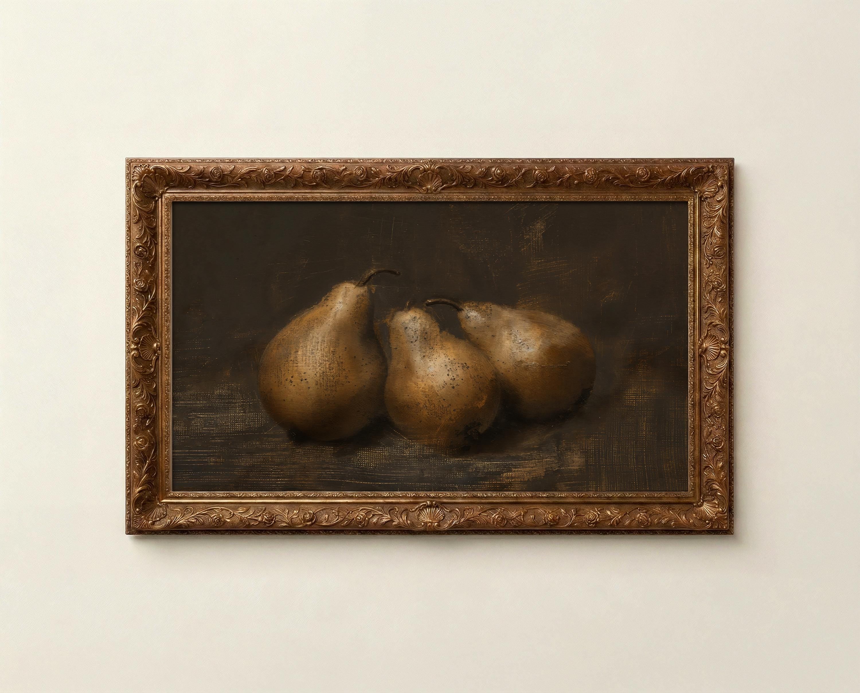 Pear Frame TV Art