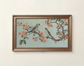 Birds Blossom Branch Frame TV Art