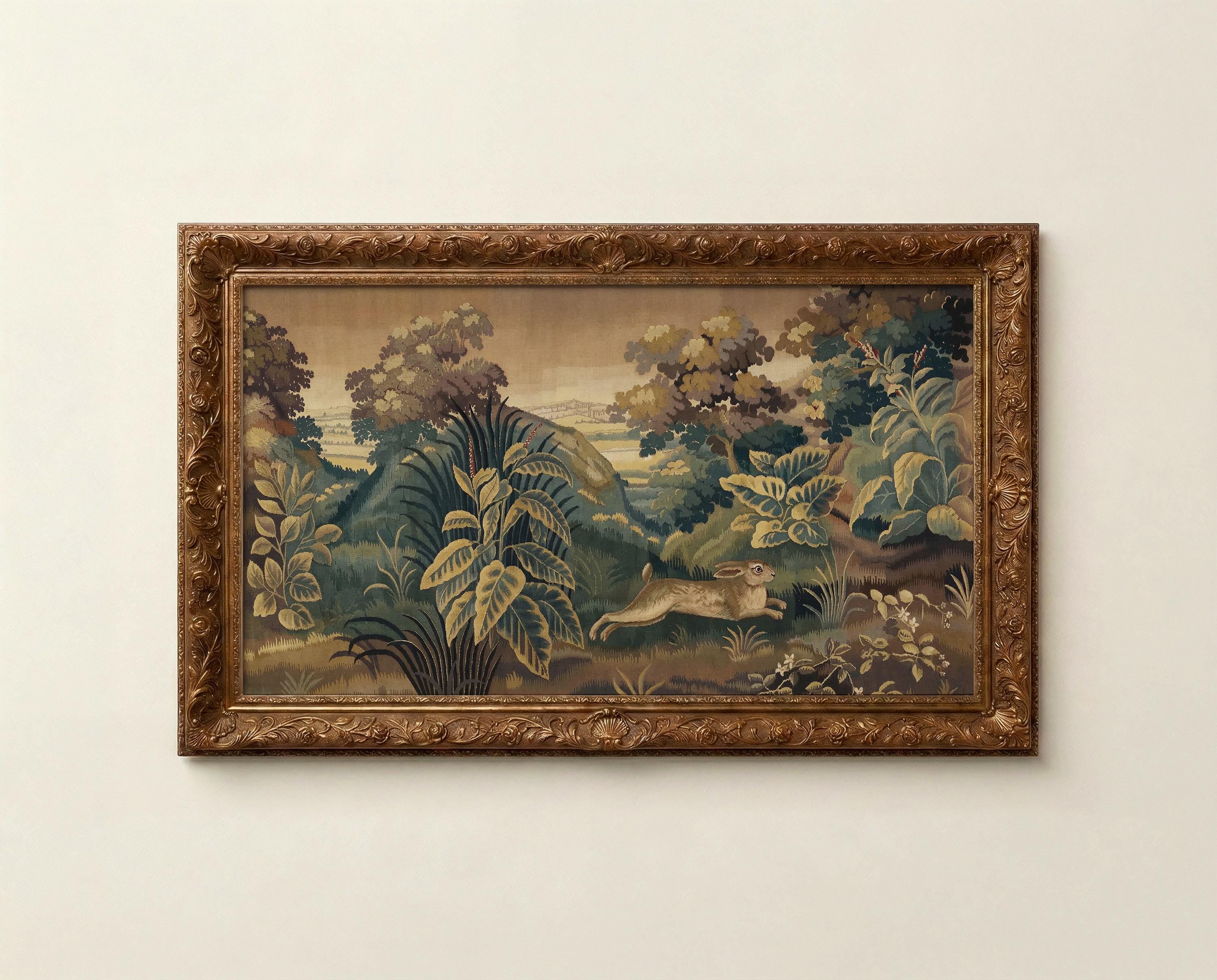 Easter Bunny Frame TV Art
