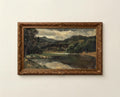 River Landscape Frame TV Art