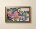 Floral Painting Frame TV Art