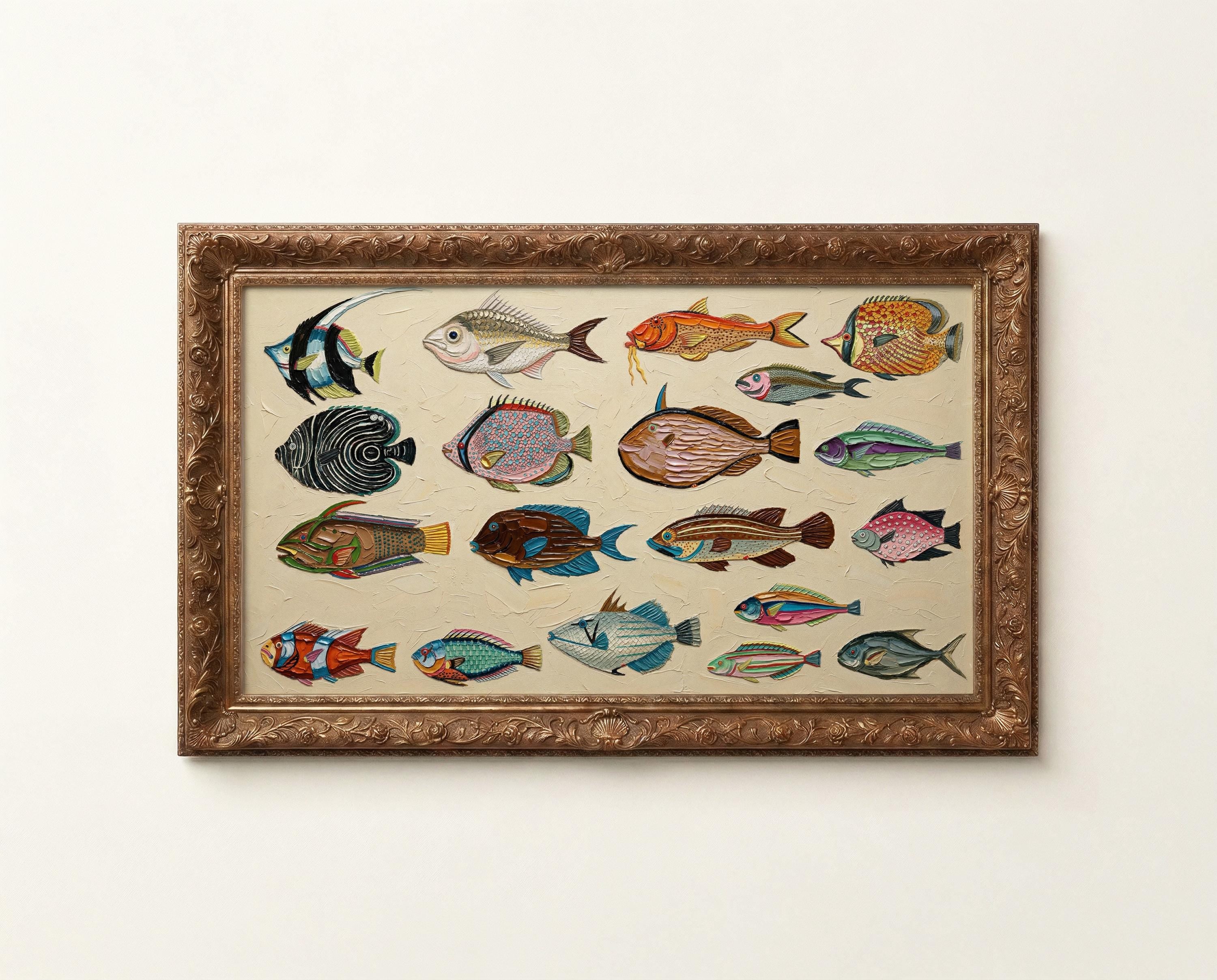 Fish Frame TV Art
