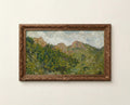 Mountain Landscape Frame TV Art