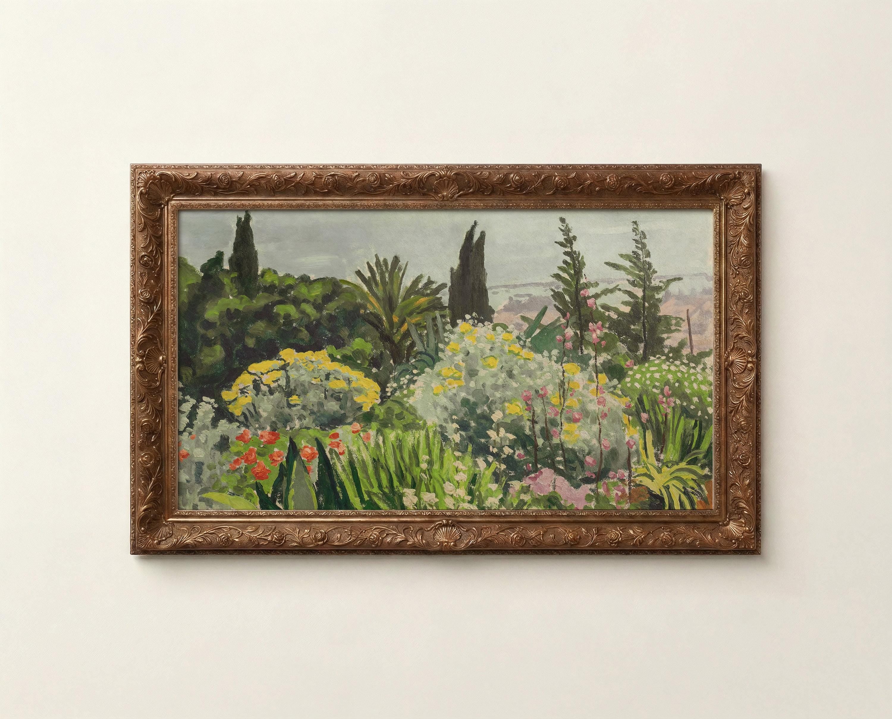 Spring Garden Frame TV Art